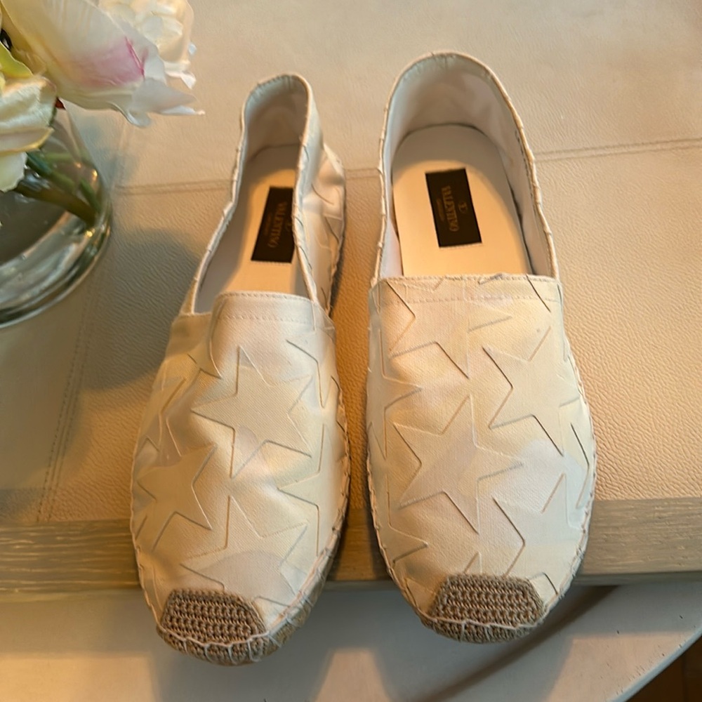 NWOT Valentino Garavani Camustars Canvas Espadrilles